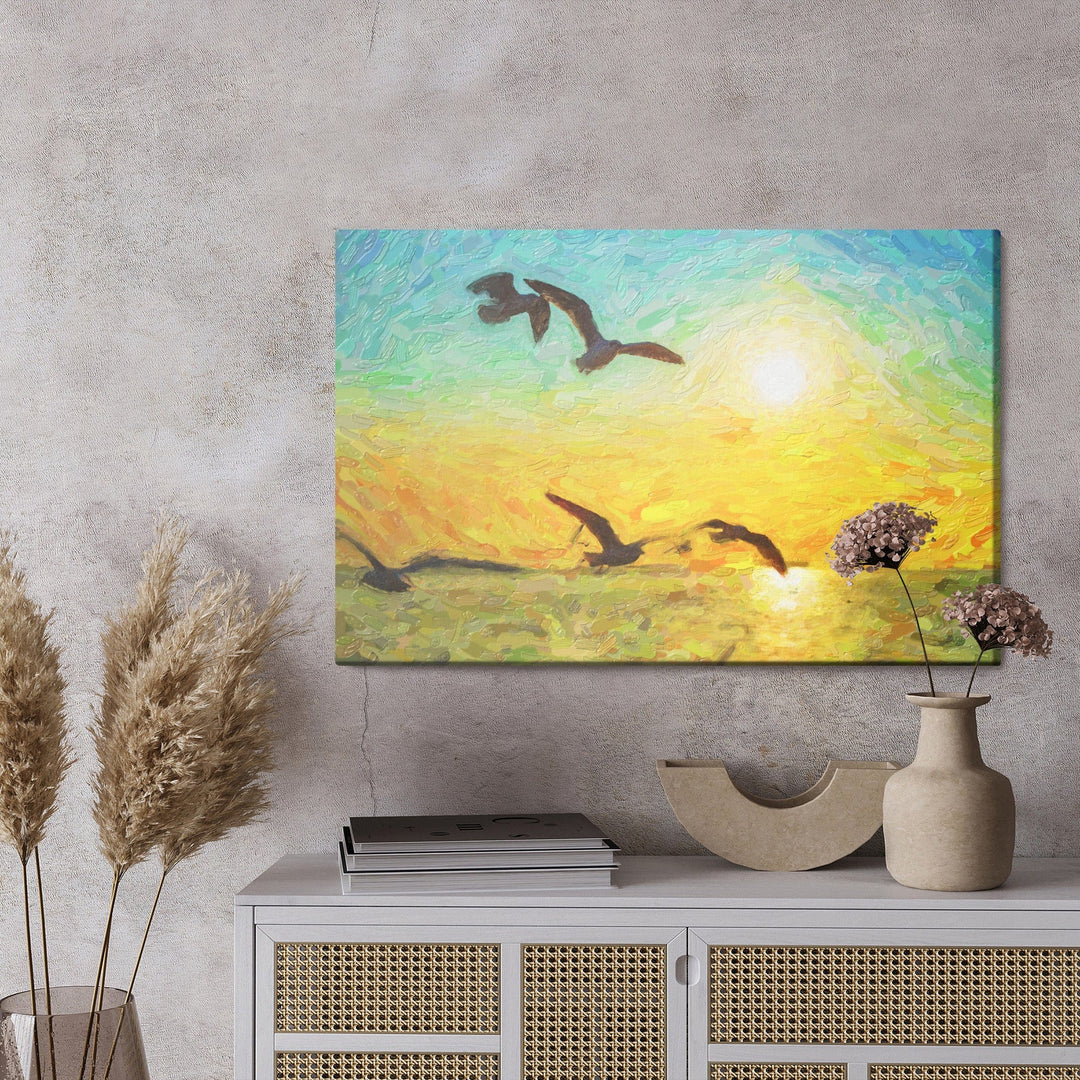 Kanva - Putni uz jūras, N-821 X-ART