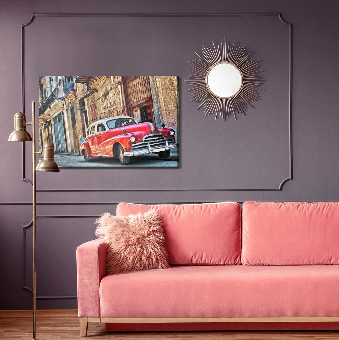 Kanva - Retro automašīna un arhitektūra, N-425 X-ART