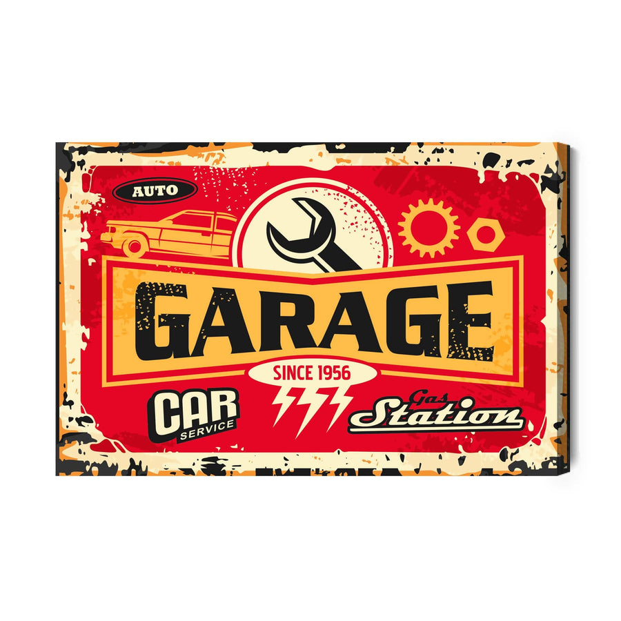 Kanva - Retro motociklu detaļas un uzraksti, N-2920 X-ART