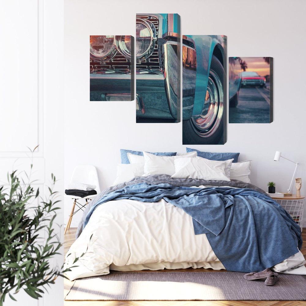 Kanva - Retro stila automašīnas, N-3200 X-ART