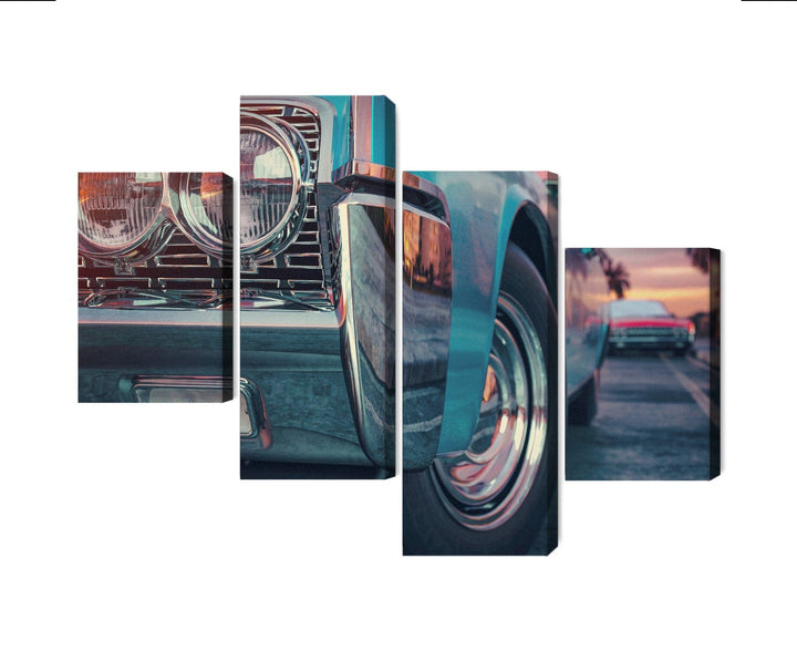 Kanva - Retro stila automašīnas, N-3200 X-ART