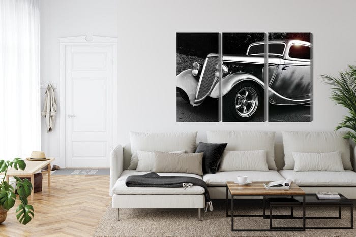 Kanva - Retro stila Hot Rod automašīna, N-3177 X-ART