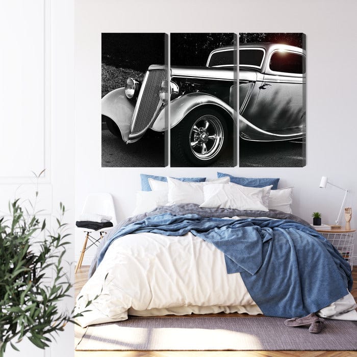 Kanva - Retro stila Hot Rod automašīna, N-3177 X-ART