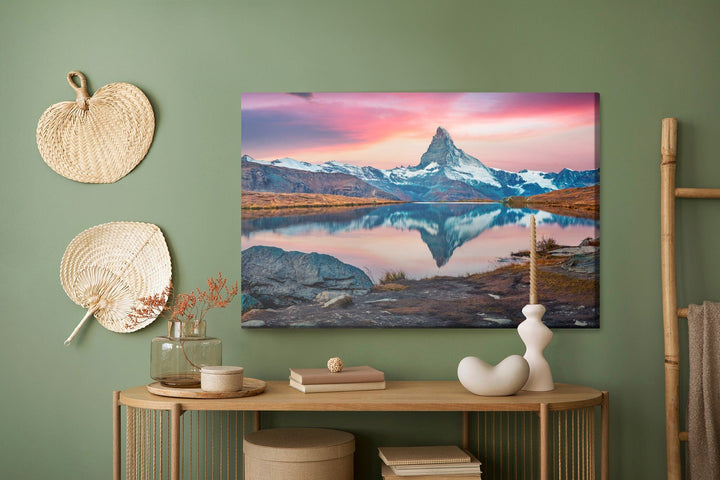 Kanva - Rīts Šveices Alpos, N-1071 X-ART