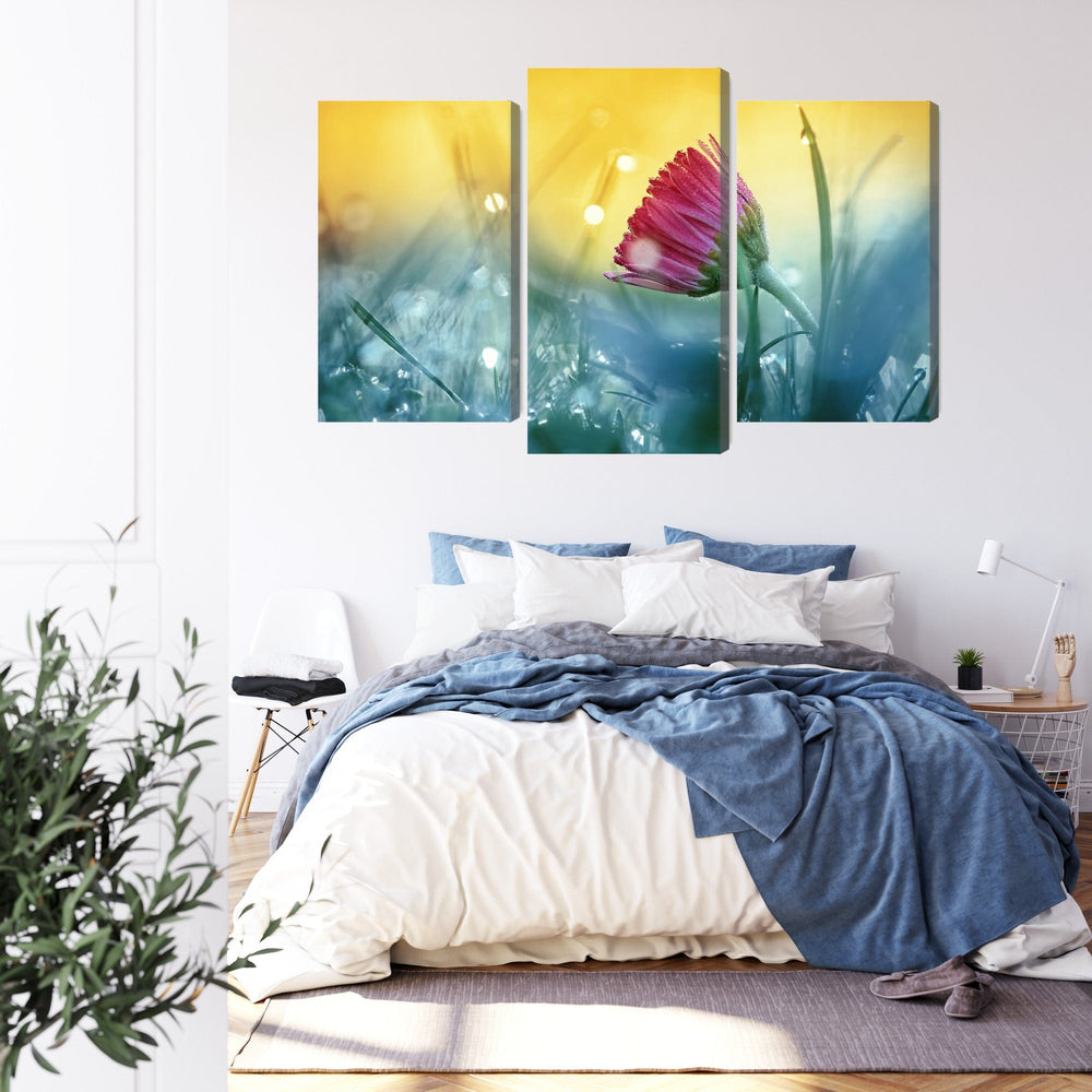 Kanva - Rozā zieds pļavā, N-4250 X-ART