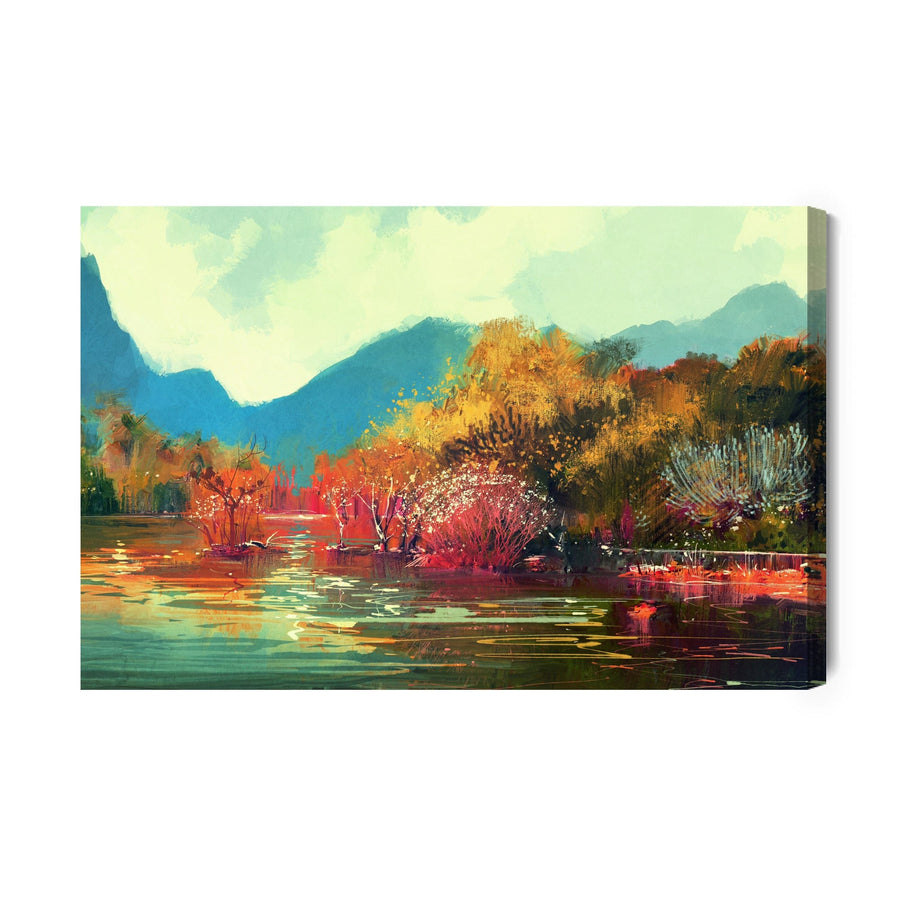 Kanva - Rudens ainava, it kā gleznota, N-1185 X-ART