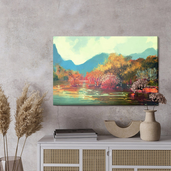 Kanva - Rudens ainava, it kā gleznota, N-1185 X-ART