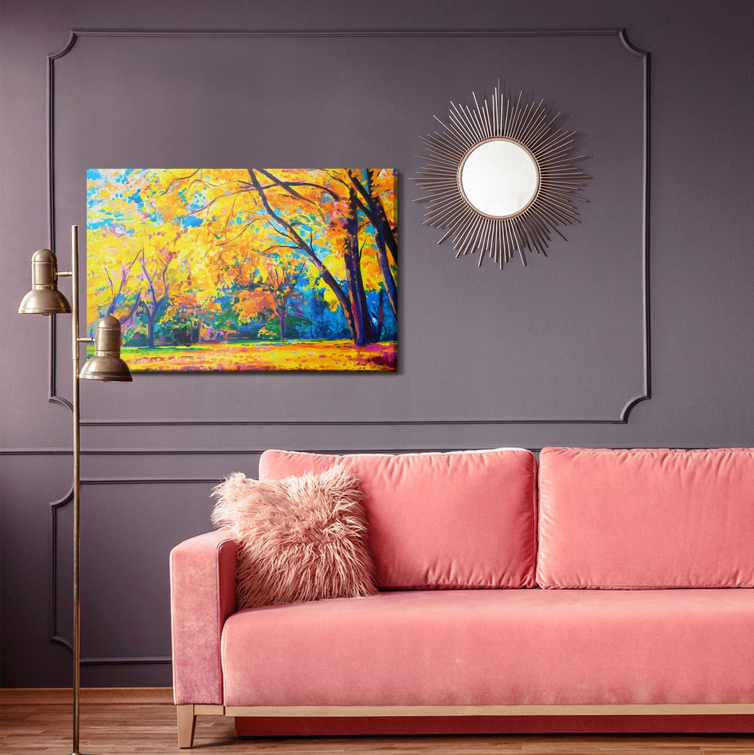 Kanva - Rudens meža ainava, N-1209 X-ART