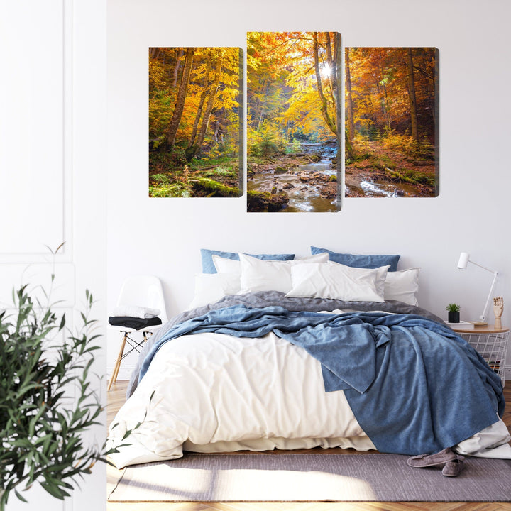 Kanva - Rudens meža ainava, N-1880 X-ART