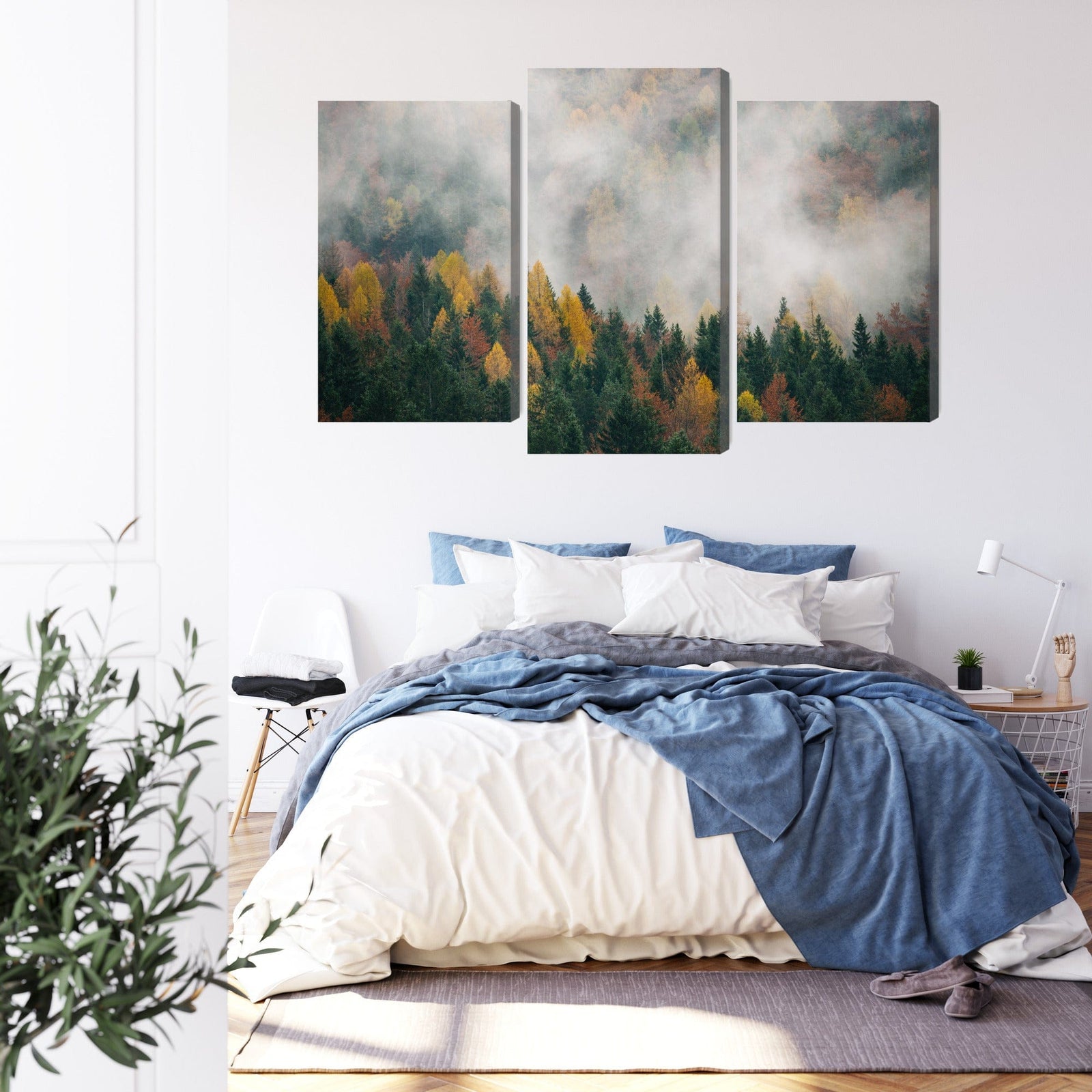 Kanva - Rudens mežs miglā, N-1960 X-ART