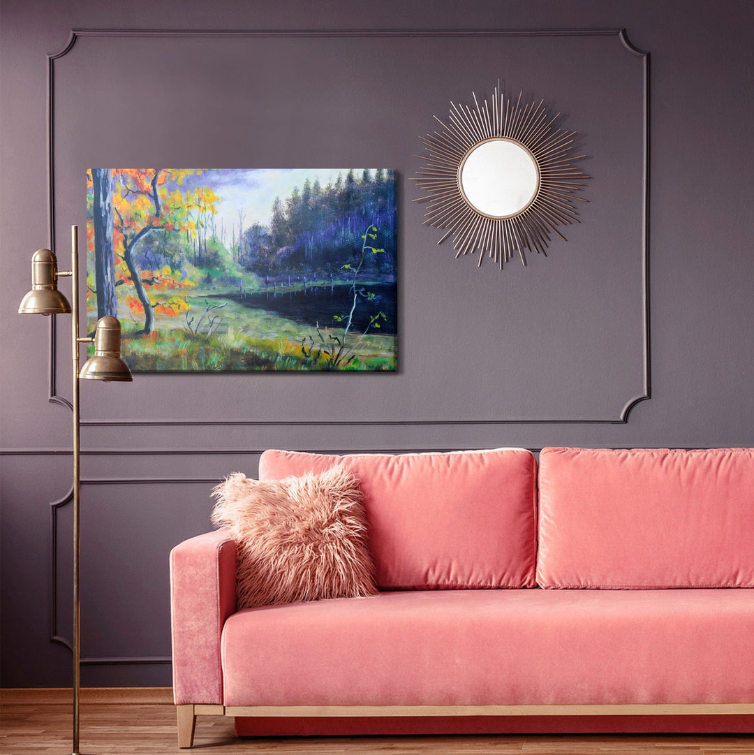 Kanva - Rudens mežs vakarā, N-1168 X-ART