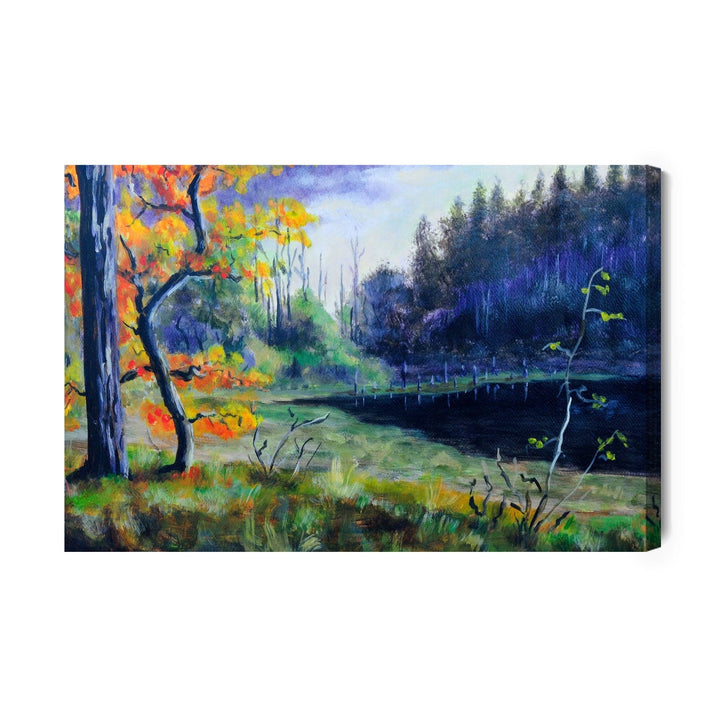 Kanva - Rudens mežs vakarā, N-1168 X-ART