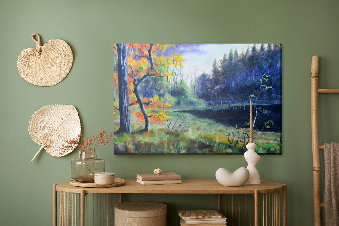 Kanva - Rudens mežs vakarā, N-1168 X-ART