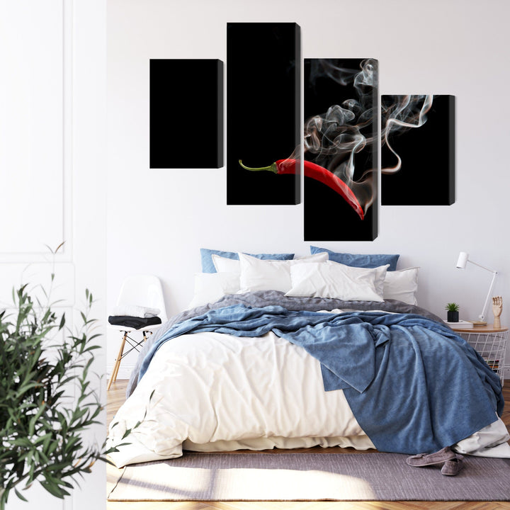 Kanva - Sarkanais čili ar dūmiem, N-3585 X-ART