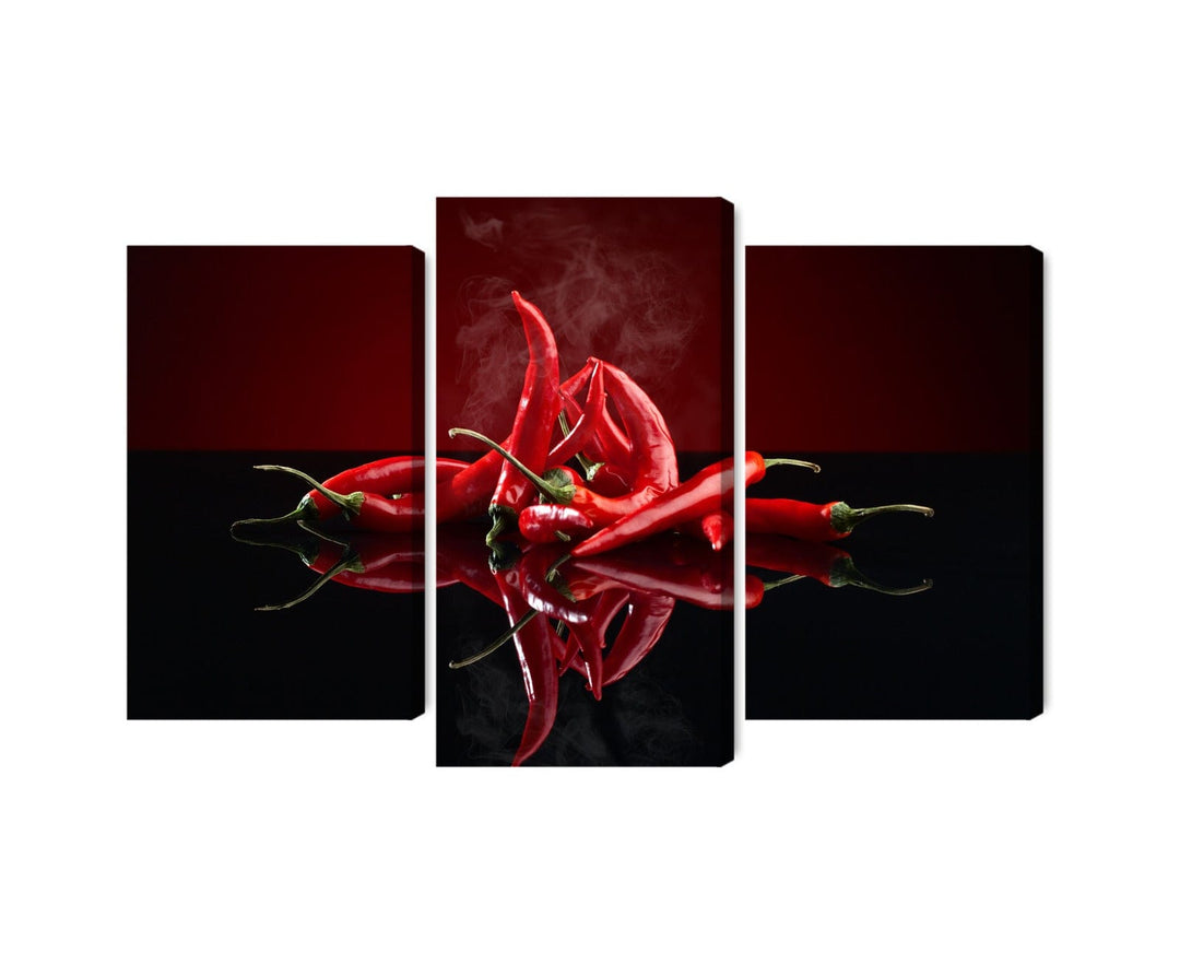 Kanva - Sarkanie čili pipari, N-3136 X-ART