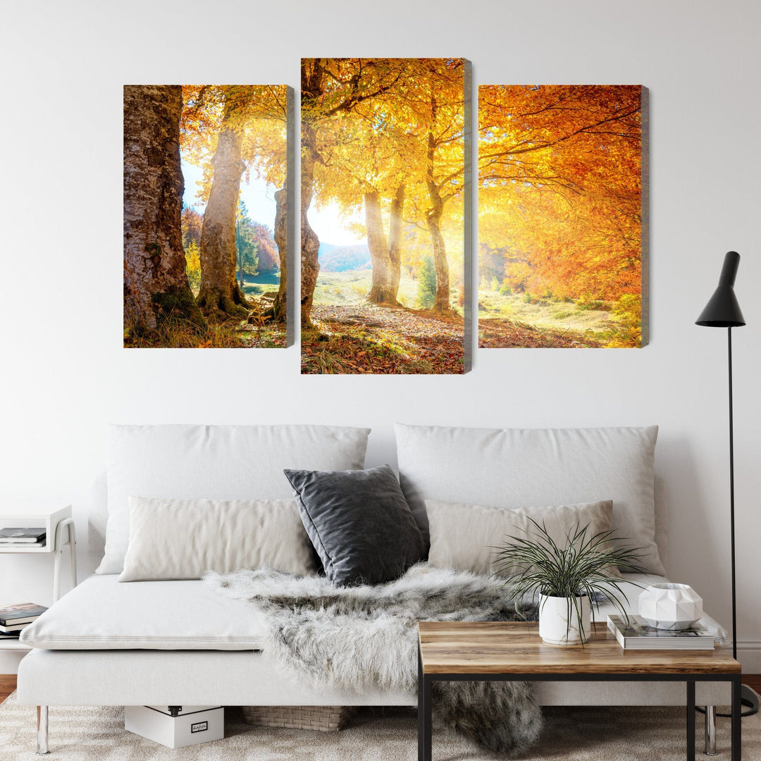 Kanva - Saulains rudens mežs, N-1990 X-ART