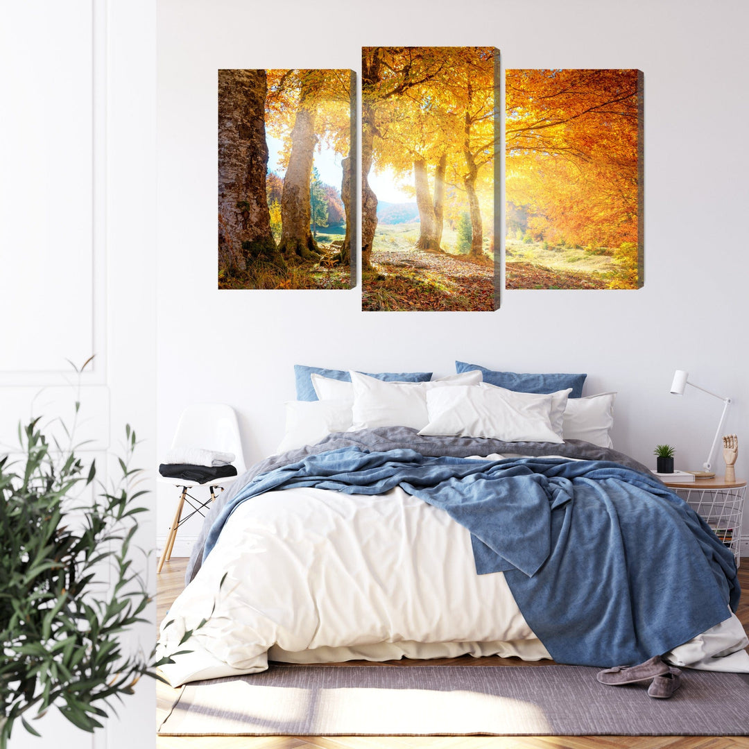 Kanva - Saulains rudens mežs, N-1990 X-ART