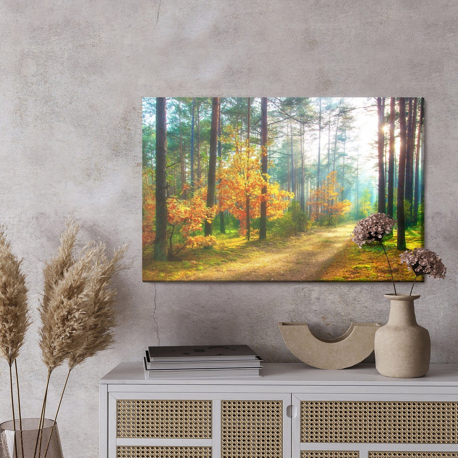 Kanva - Saules stari 3D mežā, N-1232 X-ART