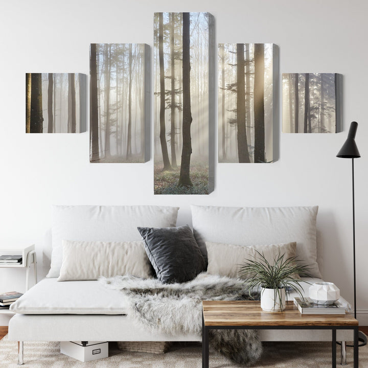 Kanva - Saullēkts mežā, N-1856 X-ART