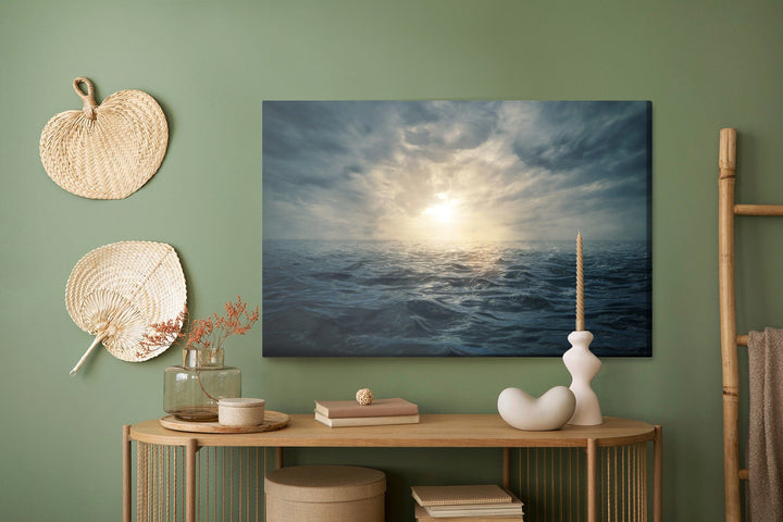 Kanva - Saulriets vētrainā jūrā, N-499 X-ART