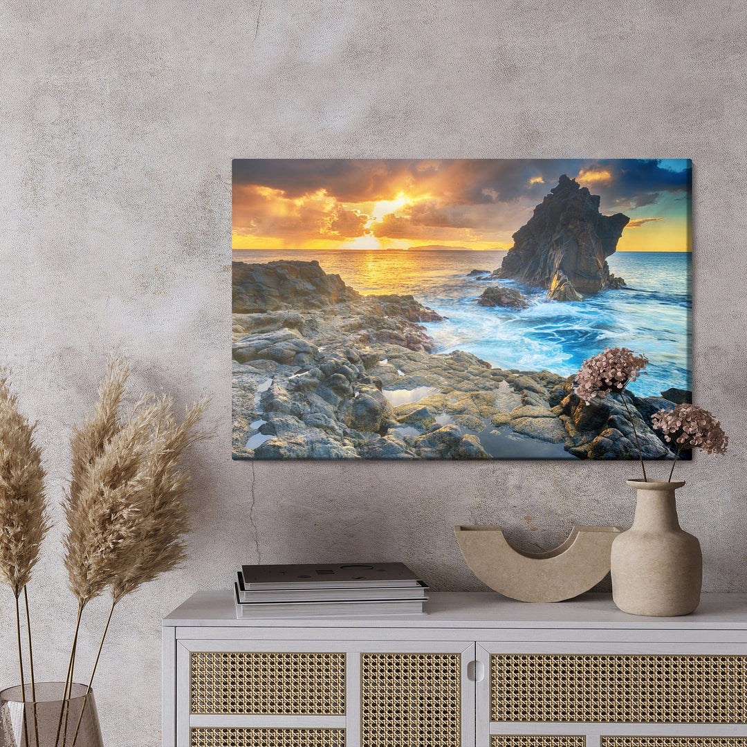 Kanva - Saulriets virs ūdens X-ART