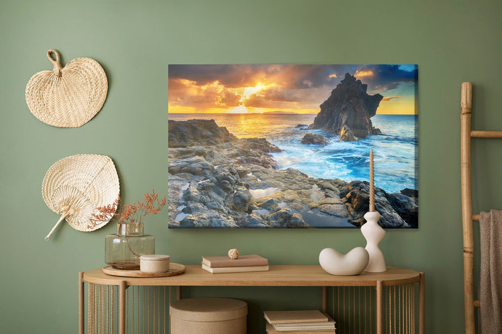 Kanva - Saulriets virs ūdens X-ART