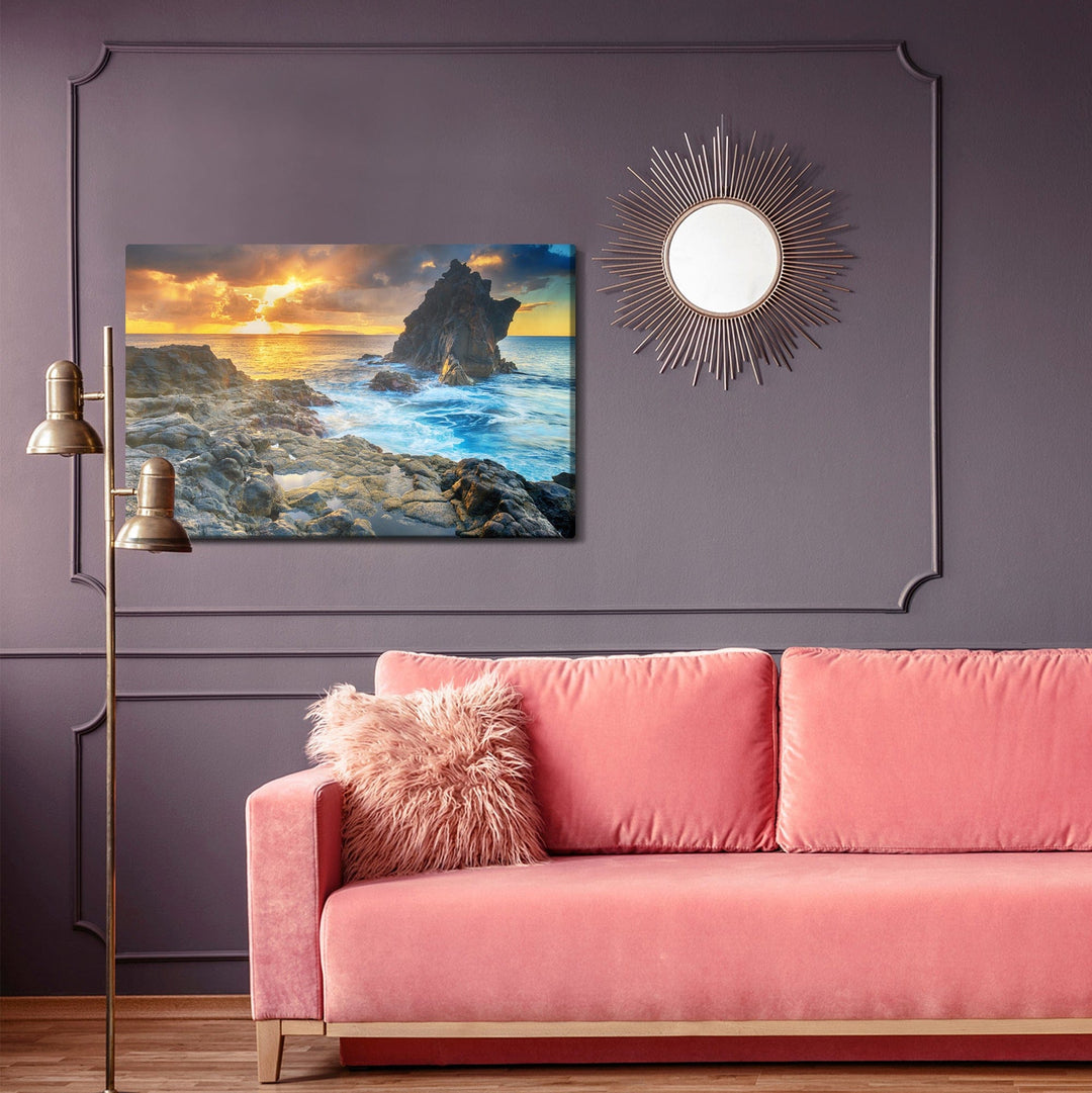 Kanva - Saulriets virs ūdens X-ART