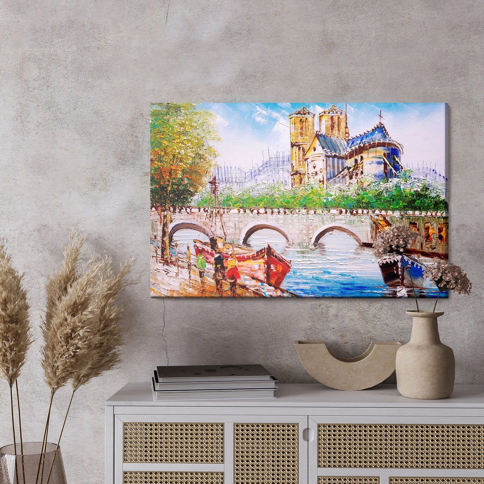 Kanva - Sēna upe Parīzē, N-1091 X-ART