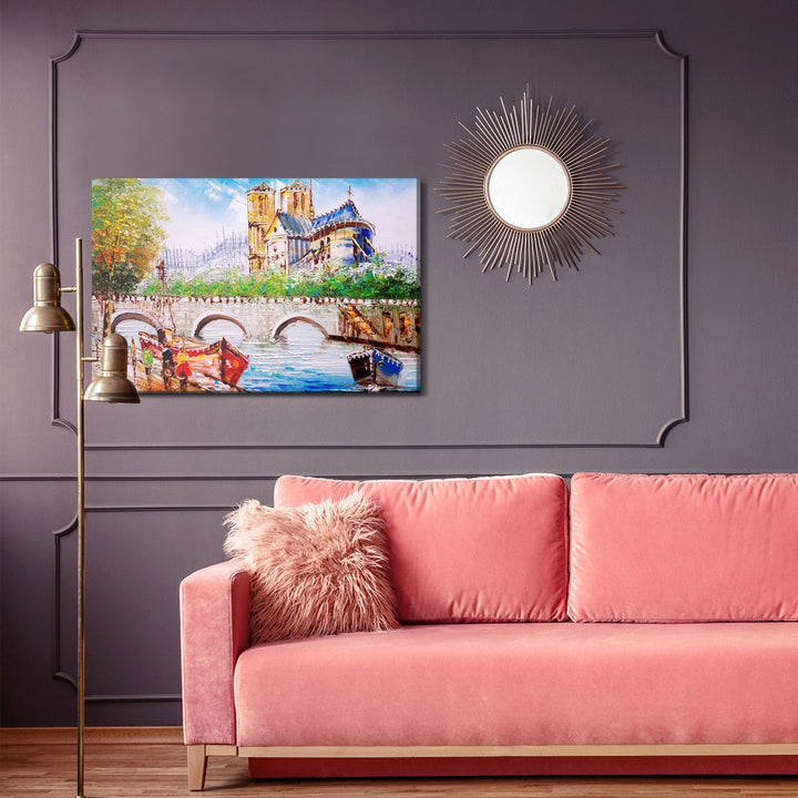 Kanva - Sēna upe Parīzē, N-1091 X-ART
