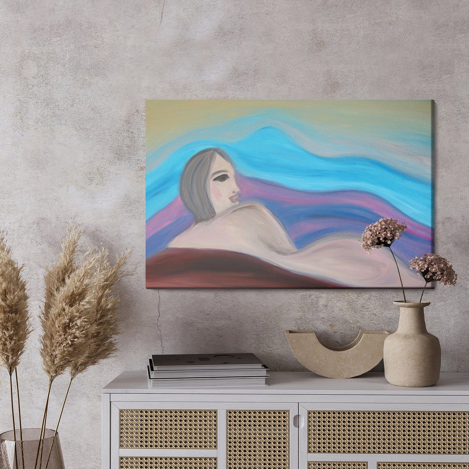 Kanva - Sievietes abstrakta glezna, N-939 X-ART