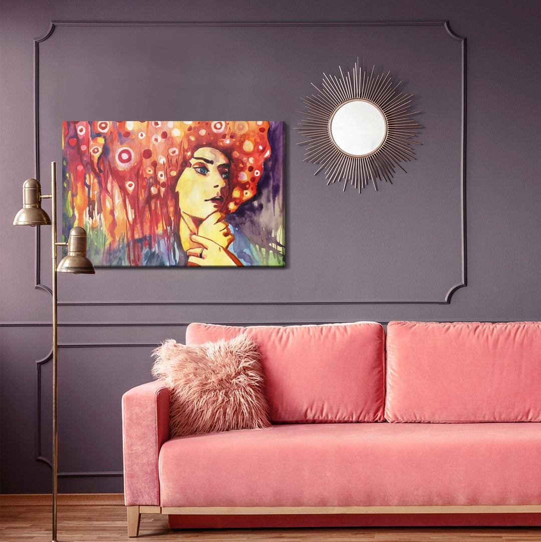 Kanva - Sievietes abstrakts portrets, N-899 X-ART