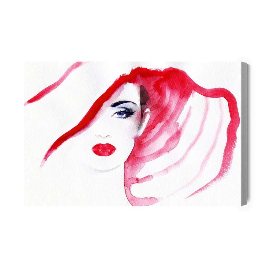 Kanva - Sievietes portrets ar cepuri, N-906 X-ART