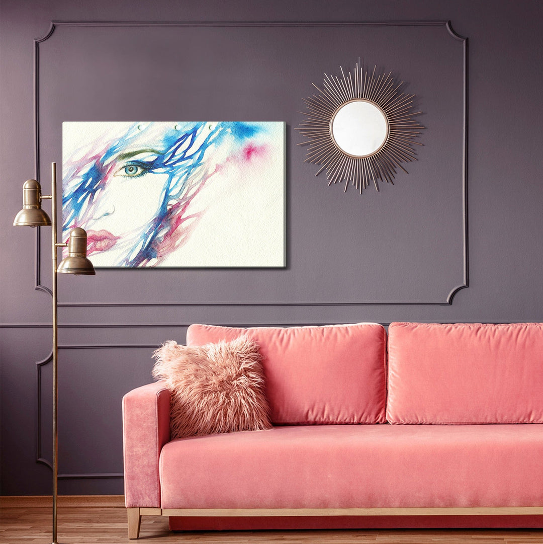 Kanva - Sievietes seja akvareļu tehnikā, N-905 X-ART