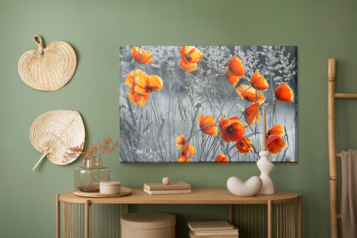 Kanva - Skaista pļava ar magonēm, N-186 X-ART