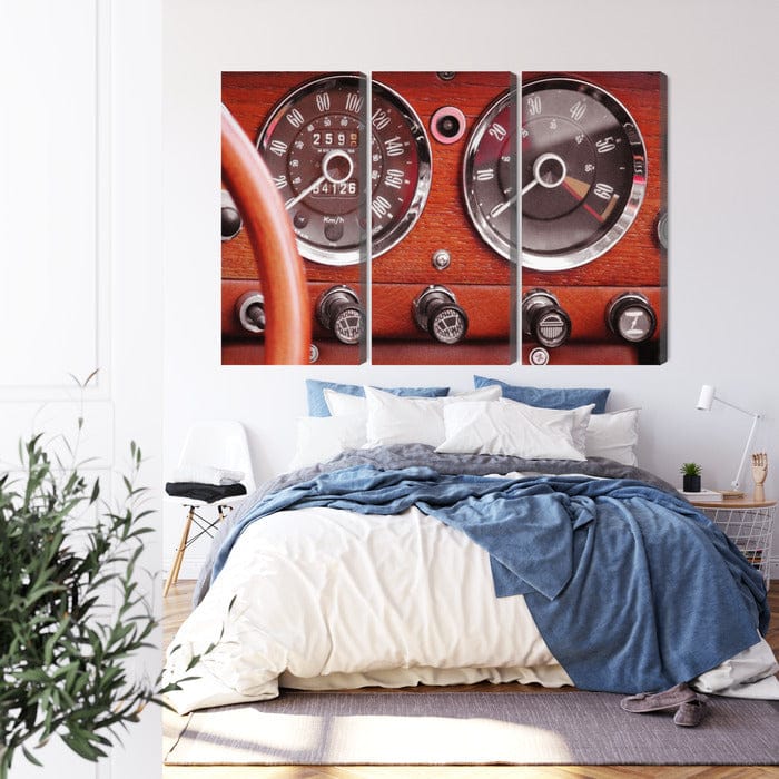 Kanva - Skaitītāji retro automašīnā, N-3397 X-ART