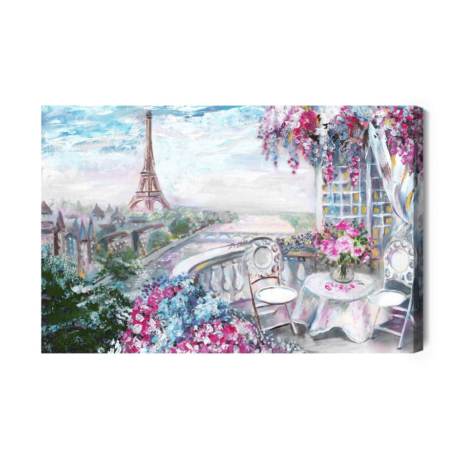 Kanva - Skats uz Eifeļa torni, N-1095 X-ART