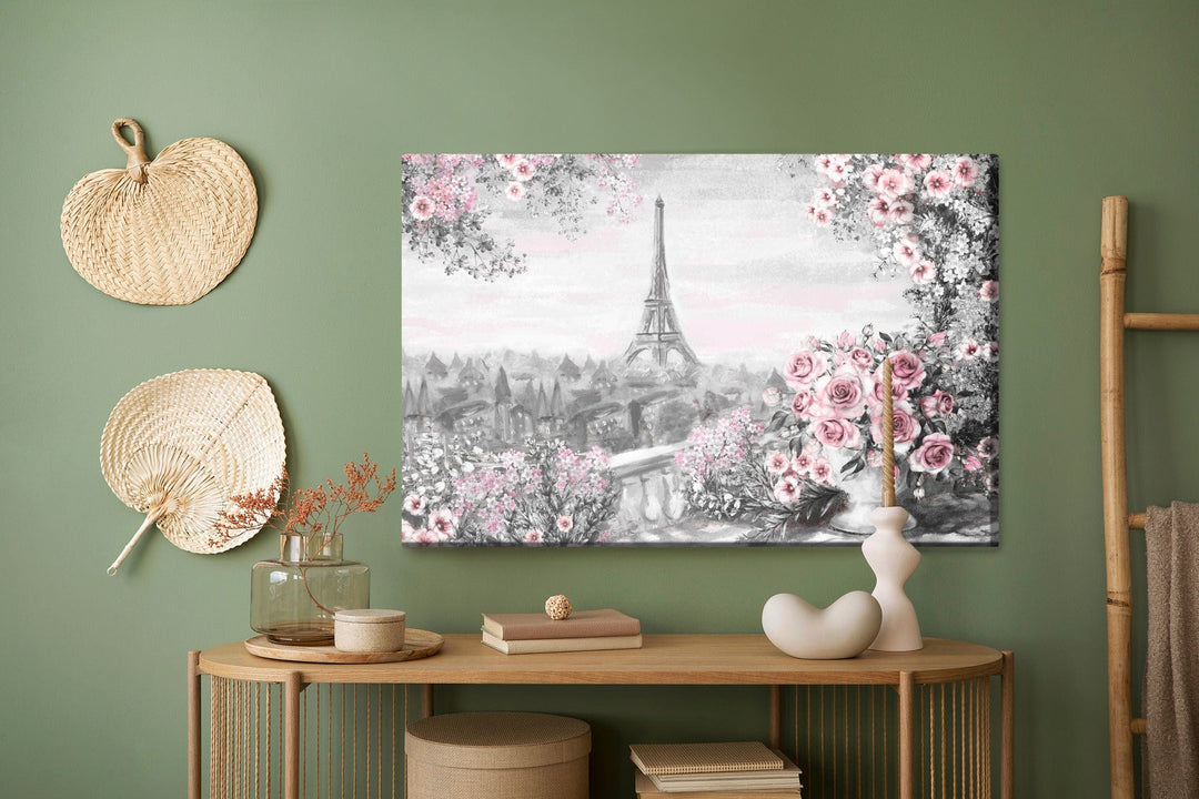 Kanva - Skats uz Eifeļa torni no terases, N-1101 X-ART