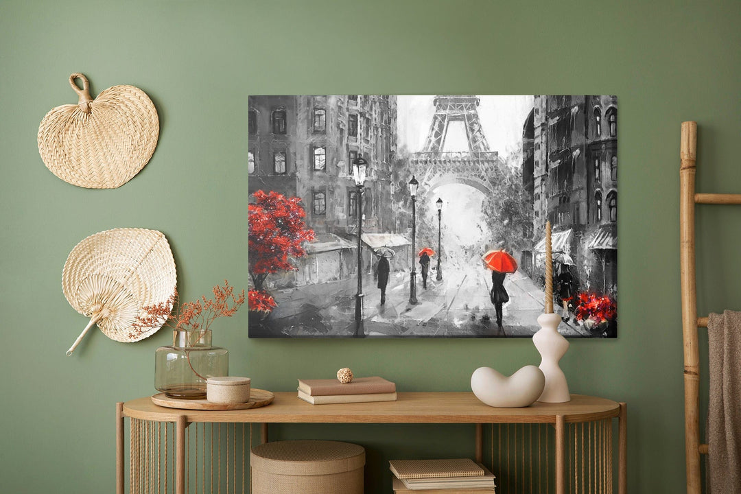 Kanva - Skats uz Parīzes ielu, N-1112 X-ART