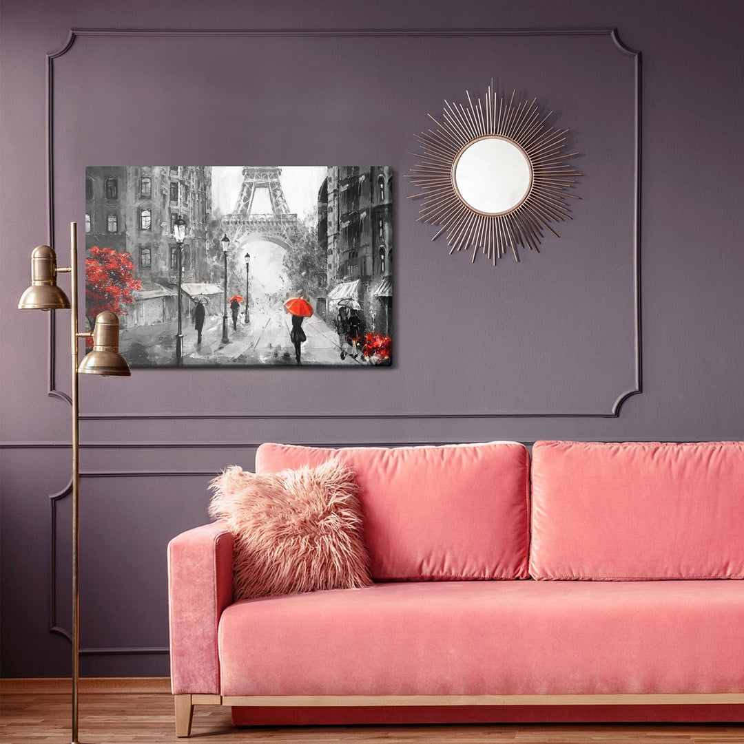 Kanva - Skats uz Parīzes ielu, N-1112 X-ART