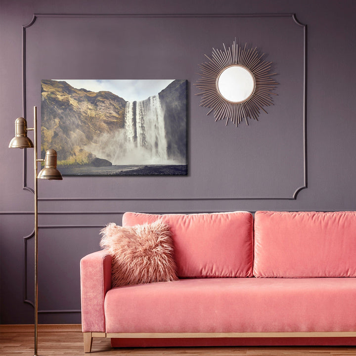 Kanva - Skogafoss ūdenskritums Islandē, N-1557 X-ART