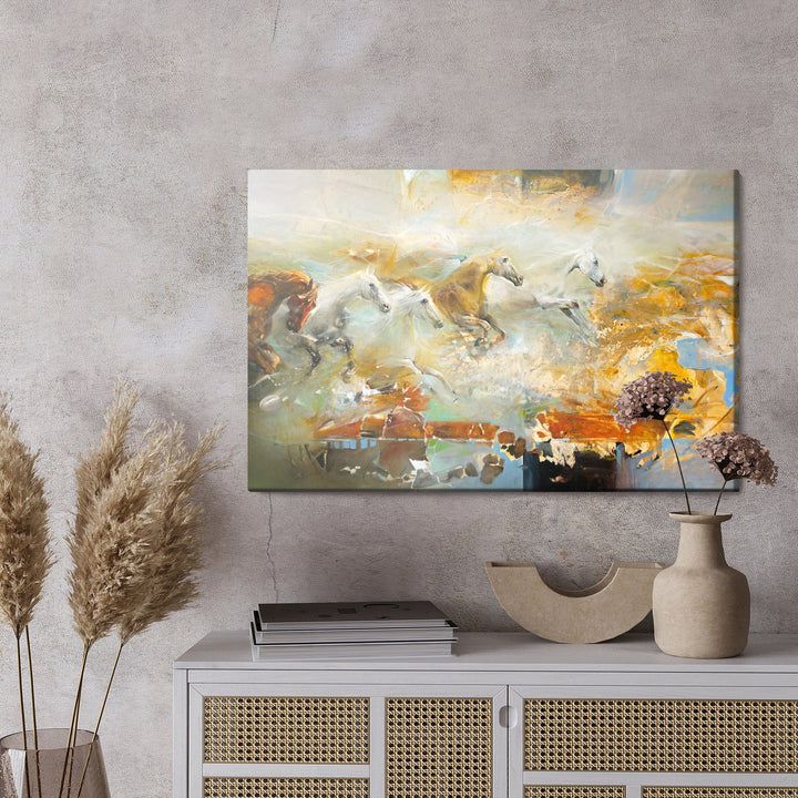 Kanva - Skrienoši zirgi X-ART