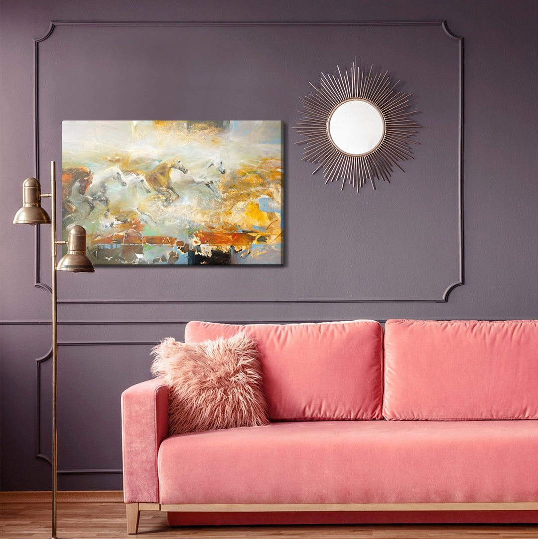 Kanva - Skrienoši zirgi X-ART