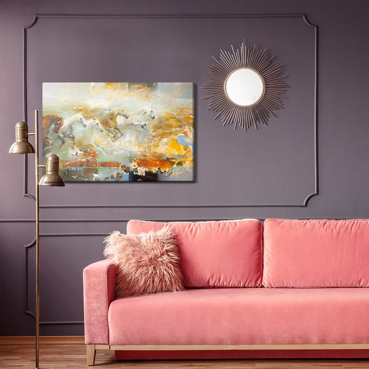 Kanva - Skrienoši zirgi X-ART