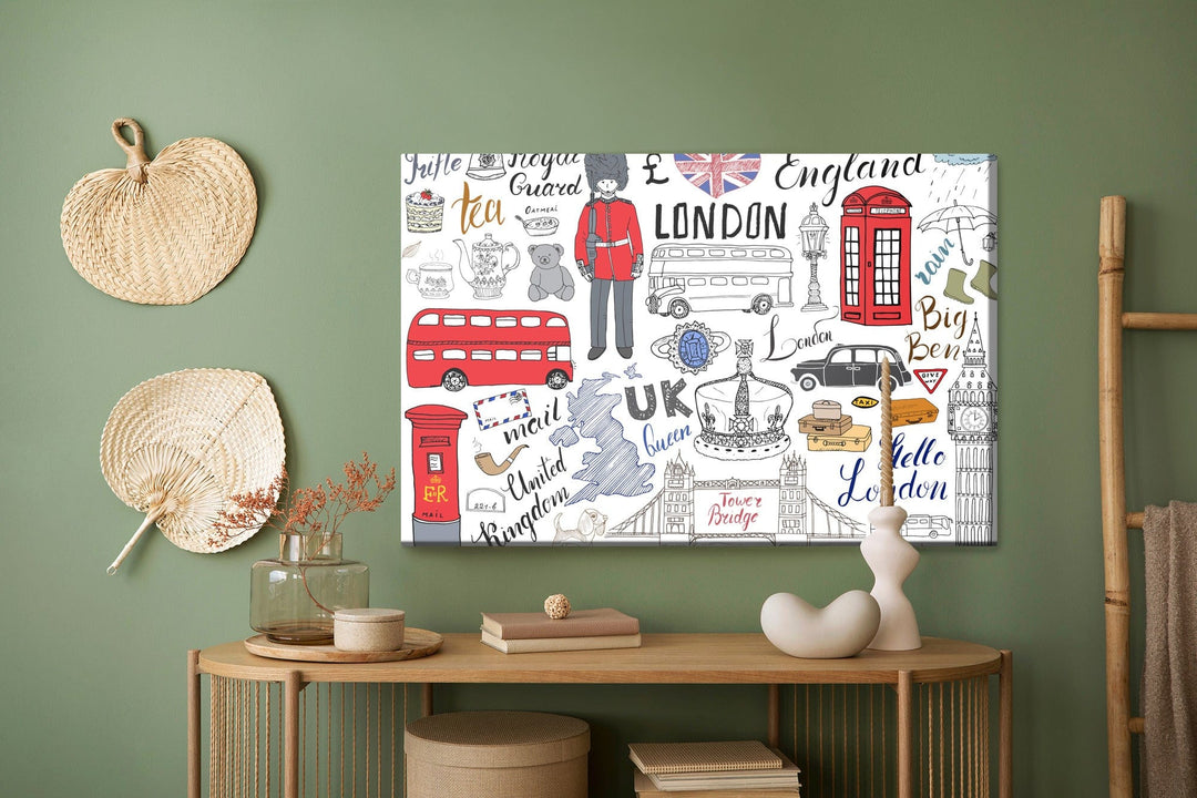 Kanva - Slaveni Londonas simboli, N-1290 X-ART