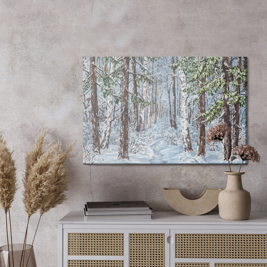 Kanva - Sniegots mežs, N-1223 X-ART