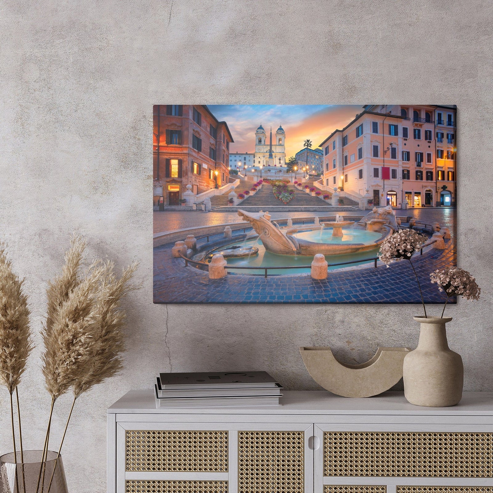 Kanva - Spāņu kāpnes Romā 3D, N-1262 X-ART