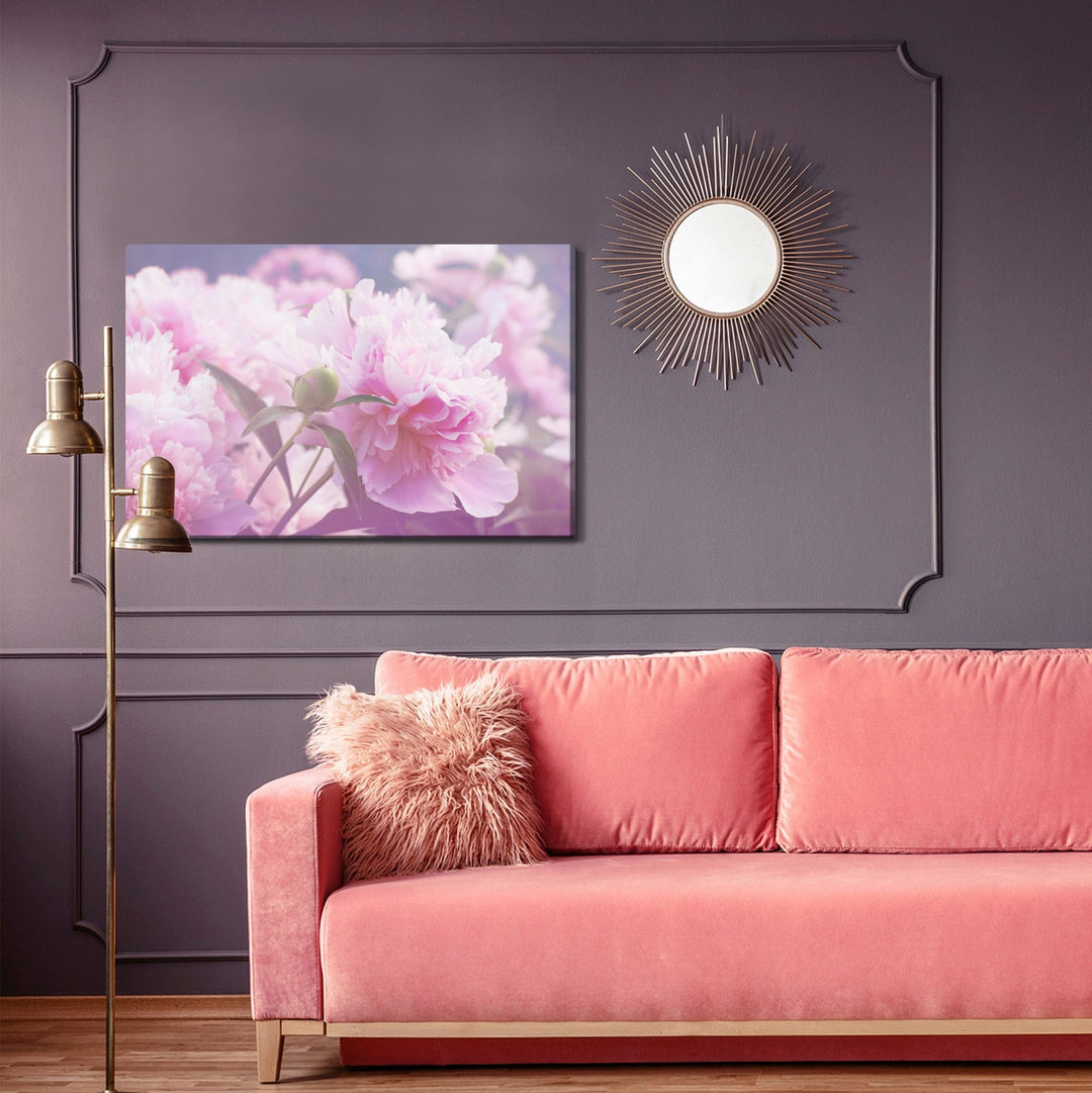 Kanva - Spilgtas peonijas Rozes, N-266 X-ART