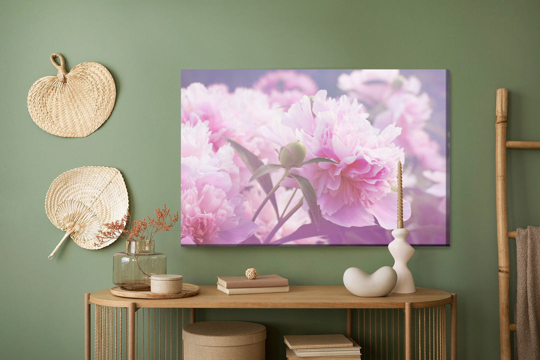 Kanva - Spilgtas peonijas Rozes, N-266 X-ART