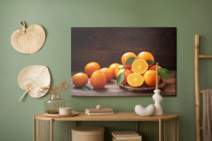 Kanva - Svaigi apelsīni uz dēļiem, N-608 X-ART