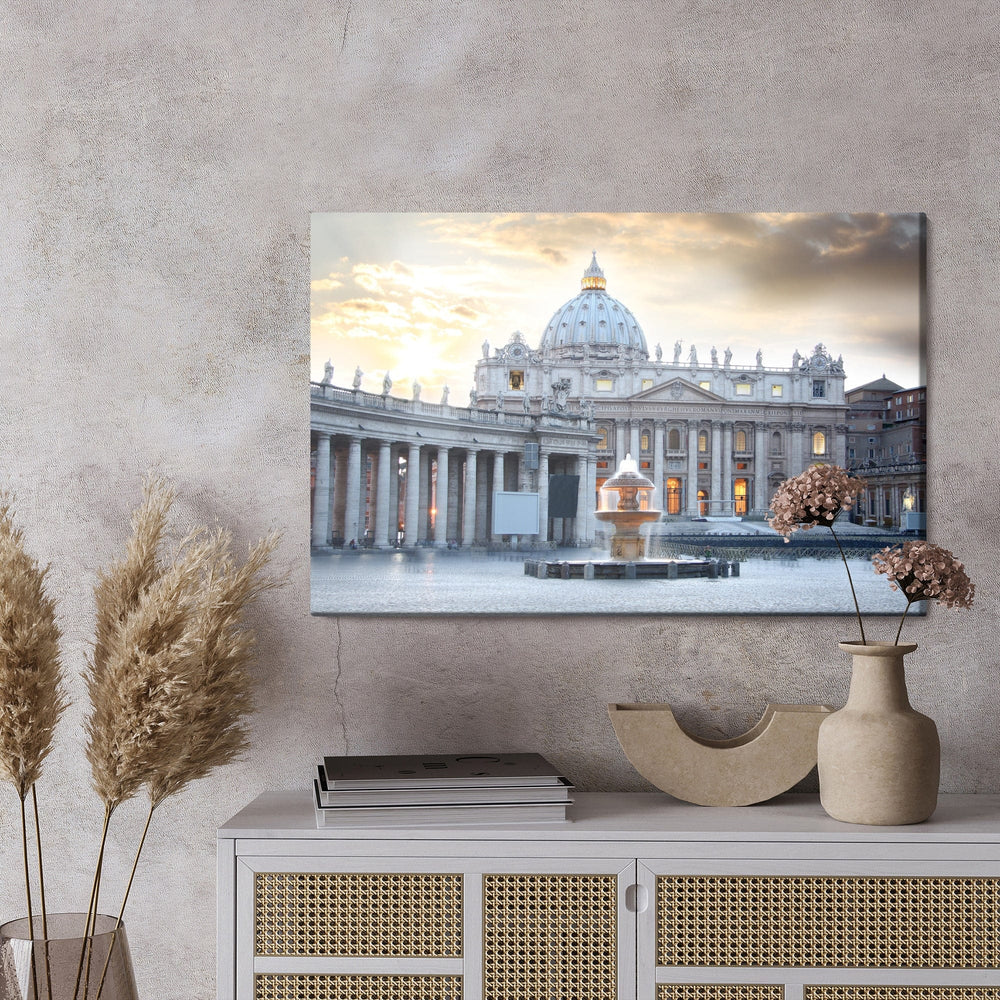 Kanva - Svētā Pētera bazilika Vatikānā, N-1237 X-ART